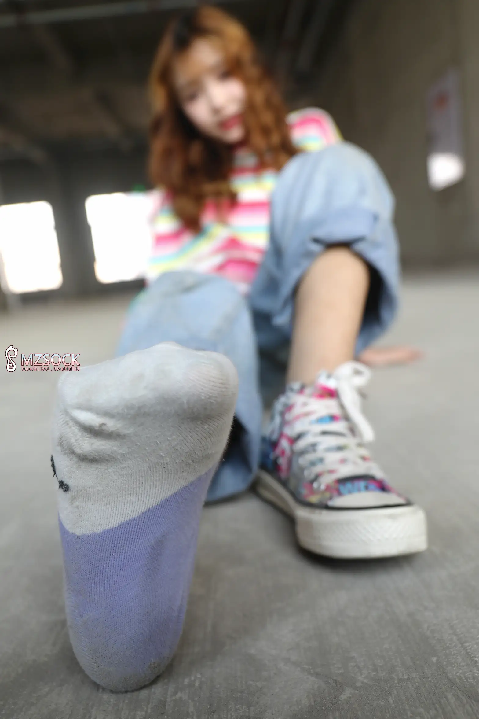 [Mzsock] Love beautiful feet NO.206 ella#[74P]-44