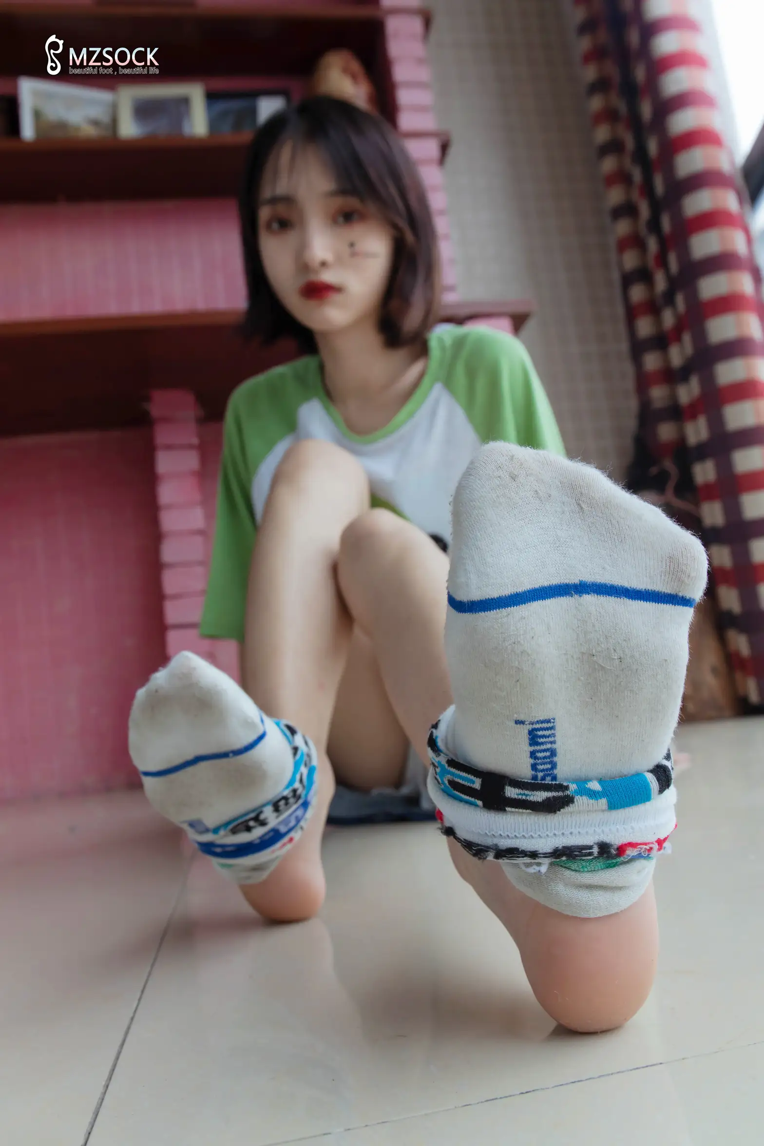 [Mzsock] Love beautiful feet NO.195 Sissi#[74P]-61