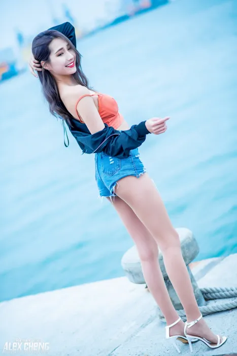 [Mzsock] NO.023 Long-legged beauty model Anita Zhuxuan sexy outdoor shot street photography#[44P]-16