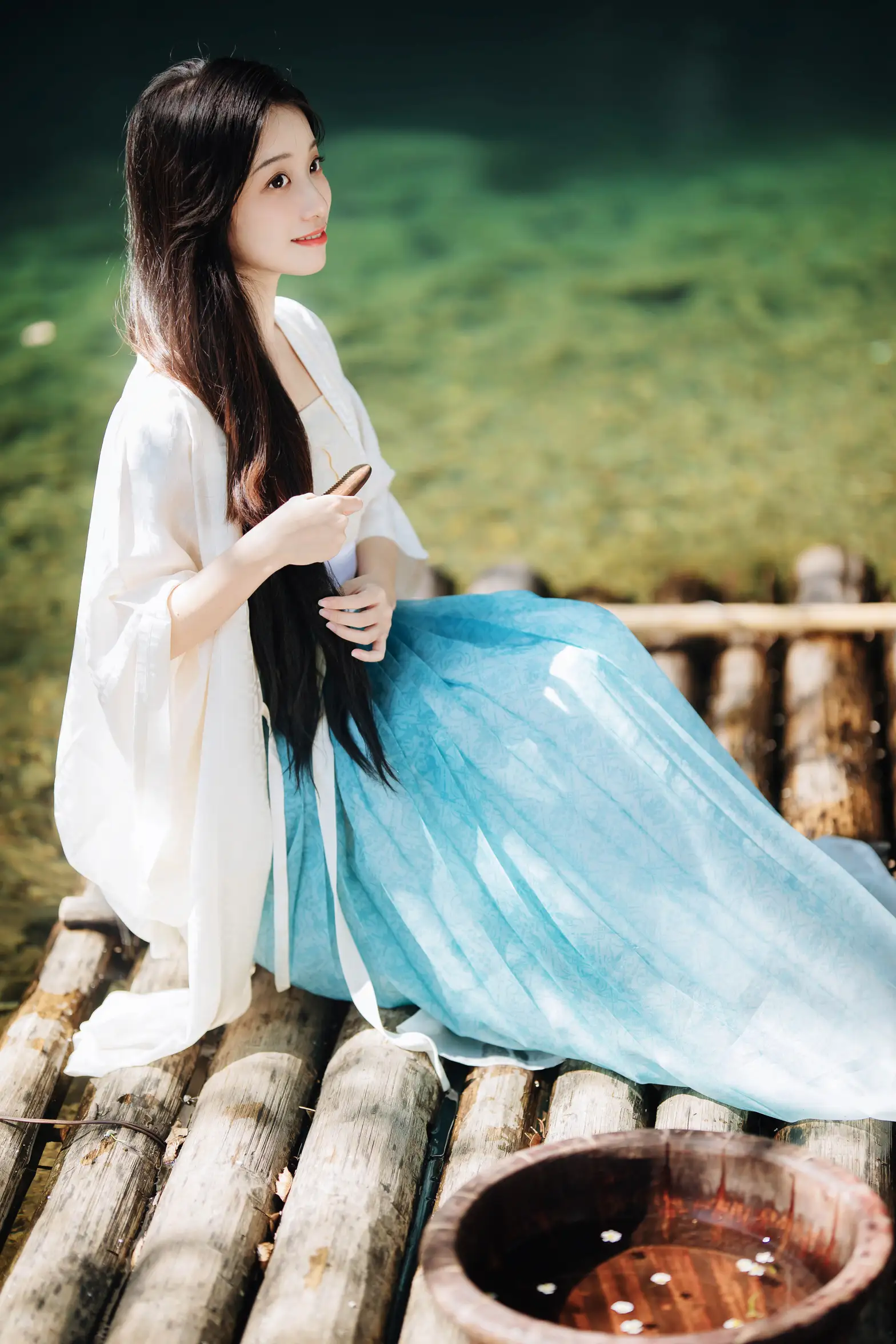 [YITUYU] 2022.01.11 Vol.627 – Fairy washing hair Xiao Qinghan#[20P]-15